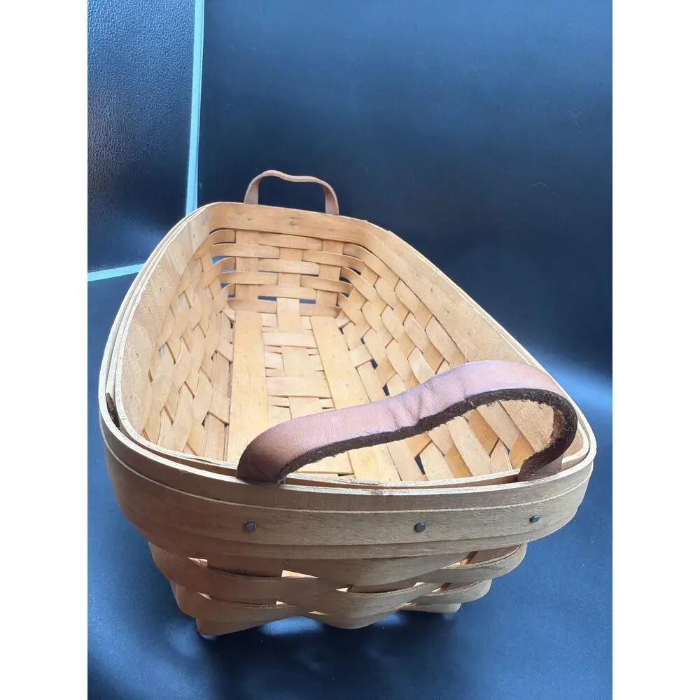Vintage Longaberger 1995 Large Market Basket 17